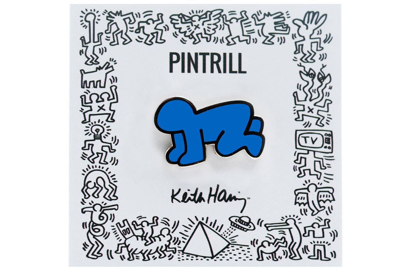 Keith Haring - Radiant Baby Pin