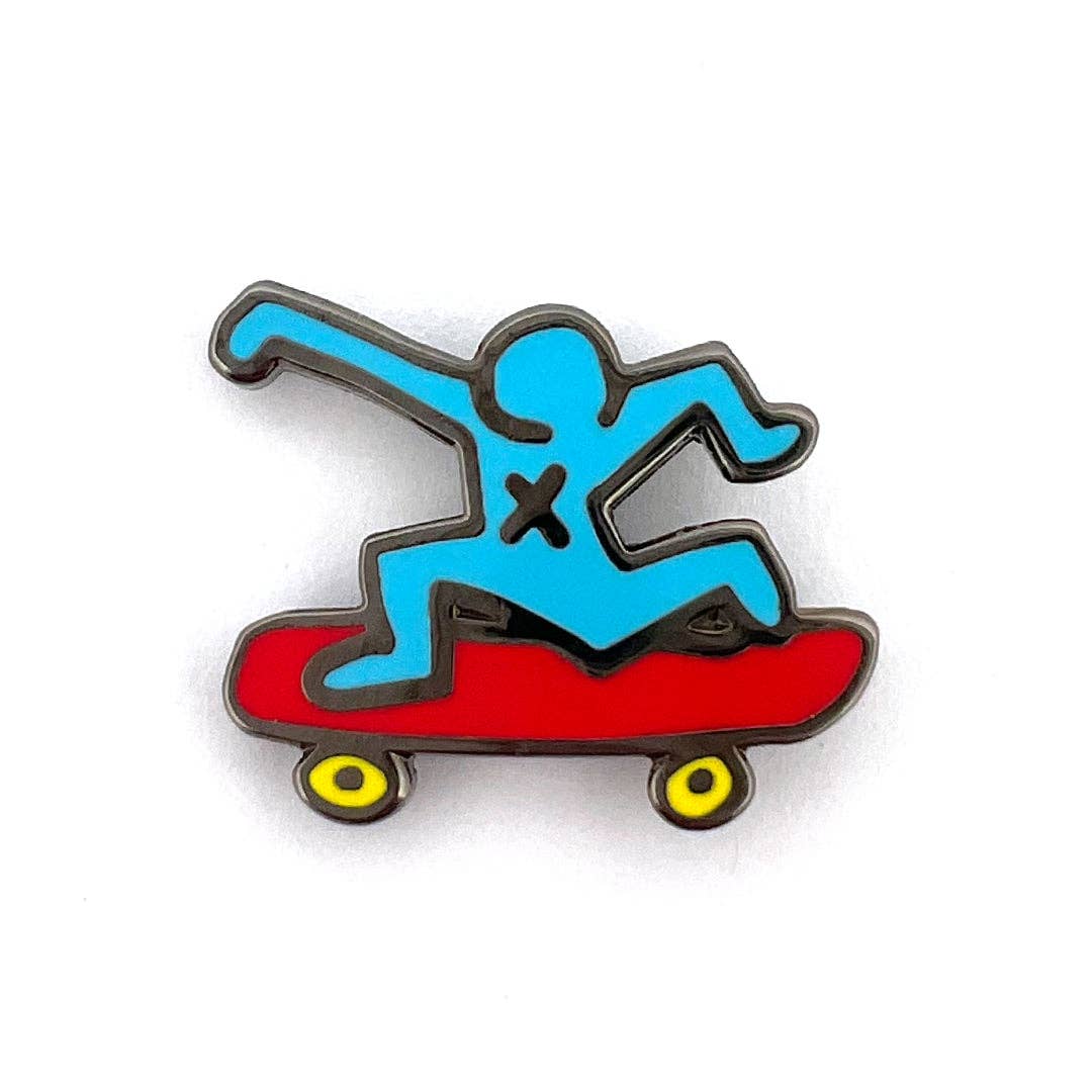Skateboarder Pin - Keith Haring - PINTRILL