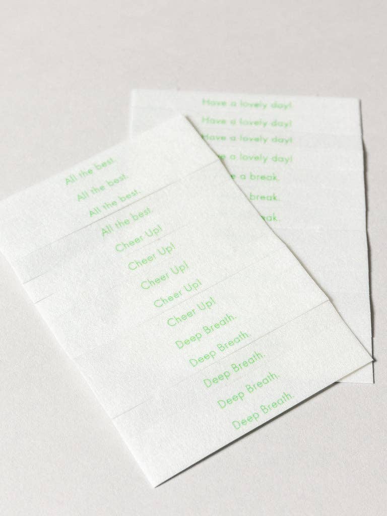 Washi Paper Incense Strips - Deep Citrus - #3