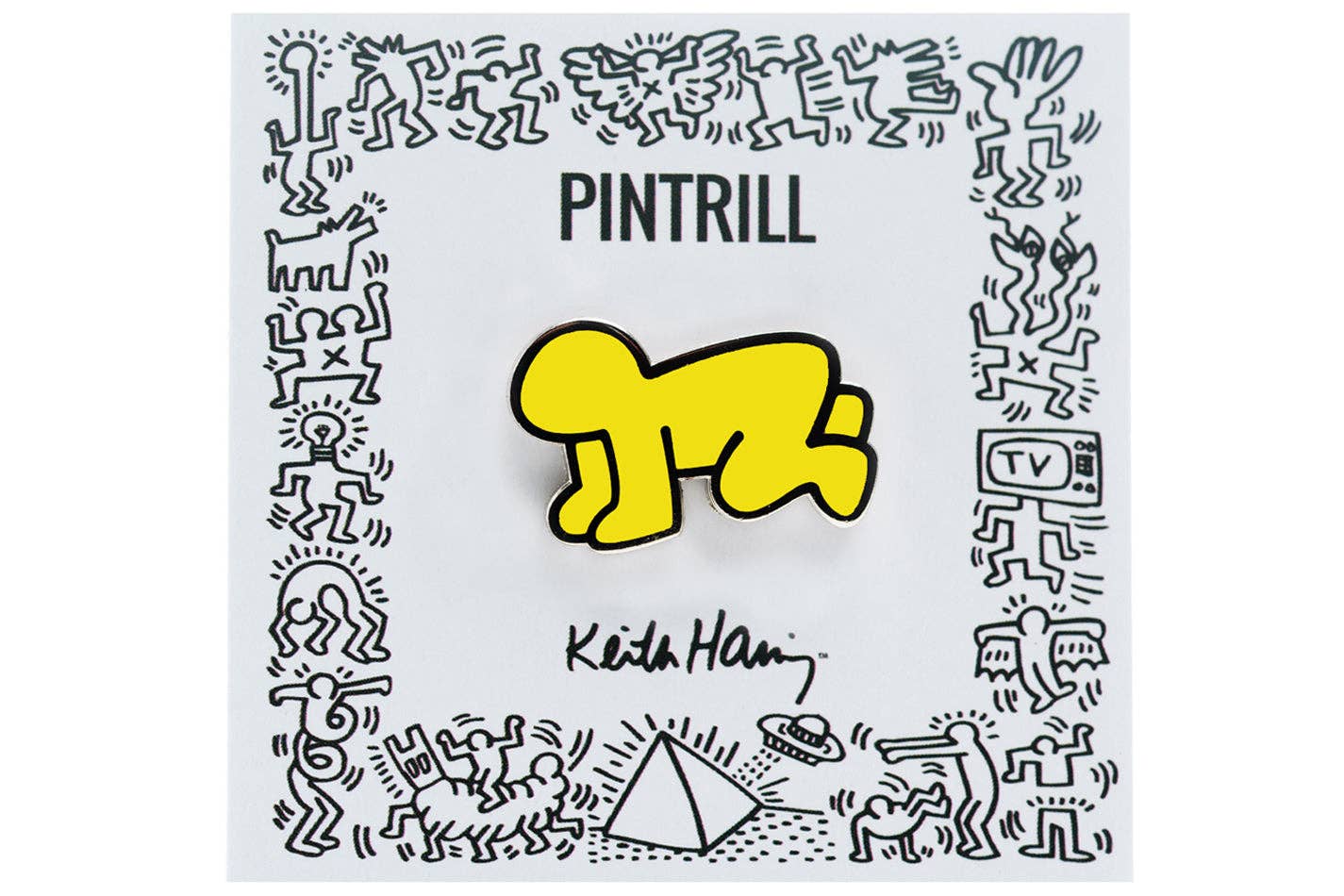 Keith Haring - Radiant Baby Pin