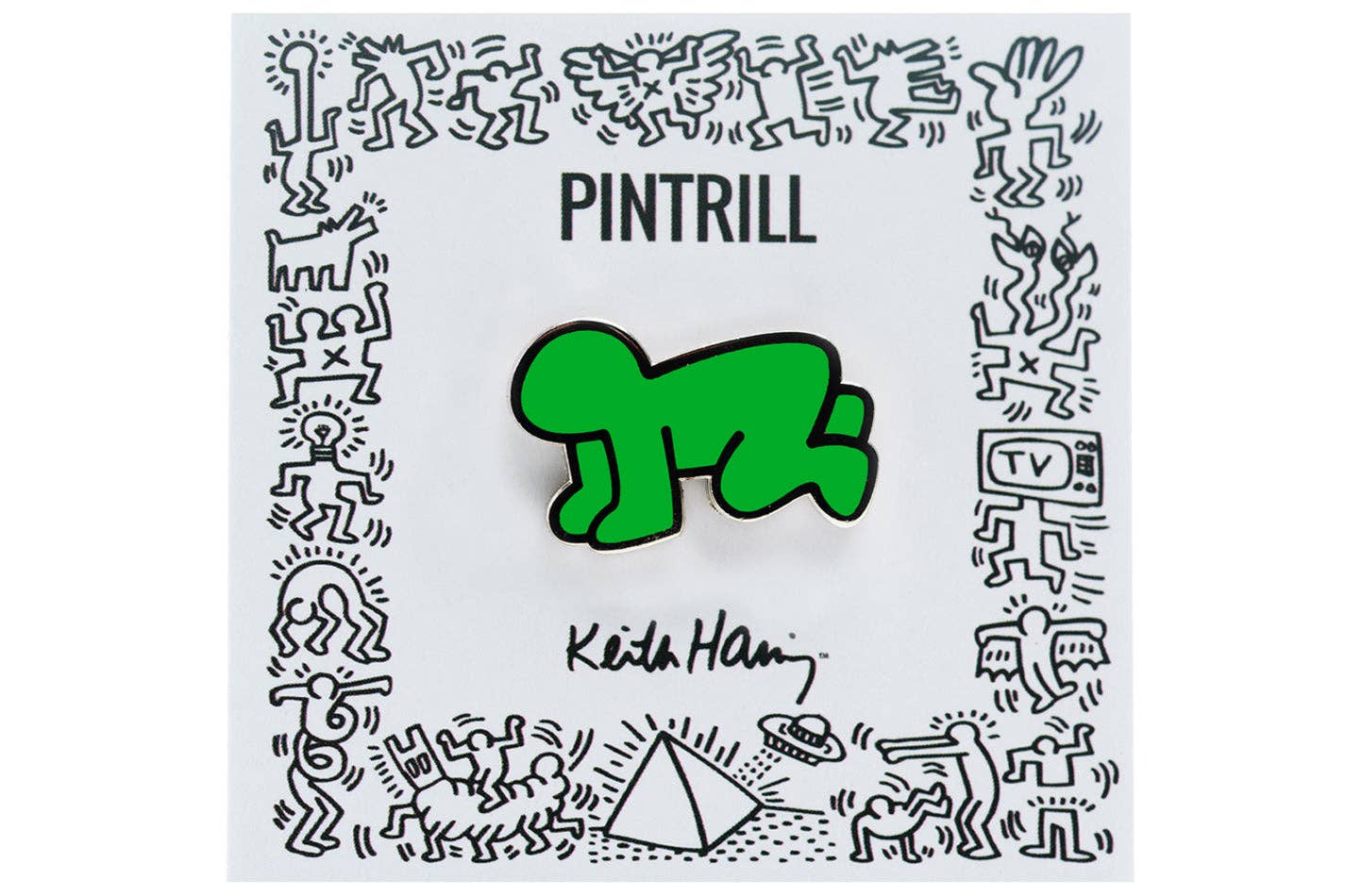 Keith Haring - Radiant Baby Pin