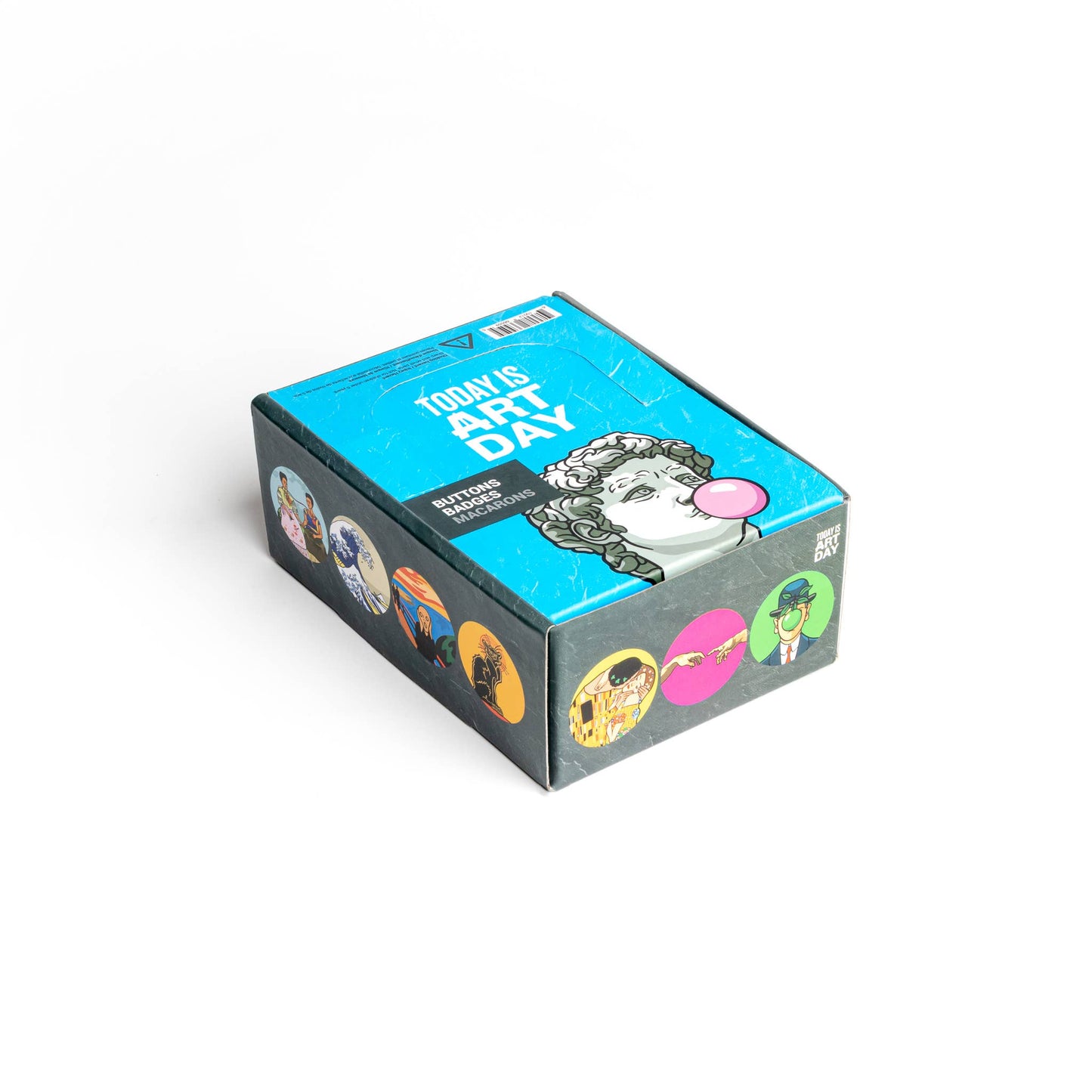 Pop Button box - Assorted 100 pieces
