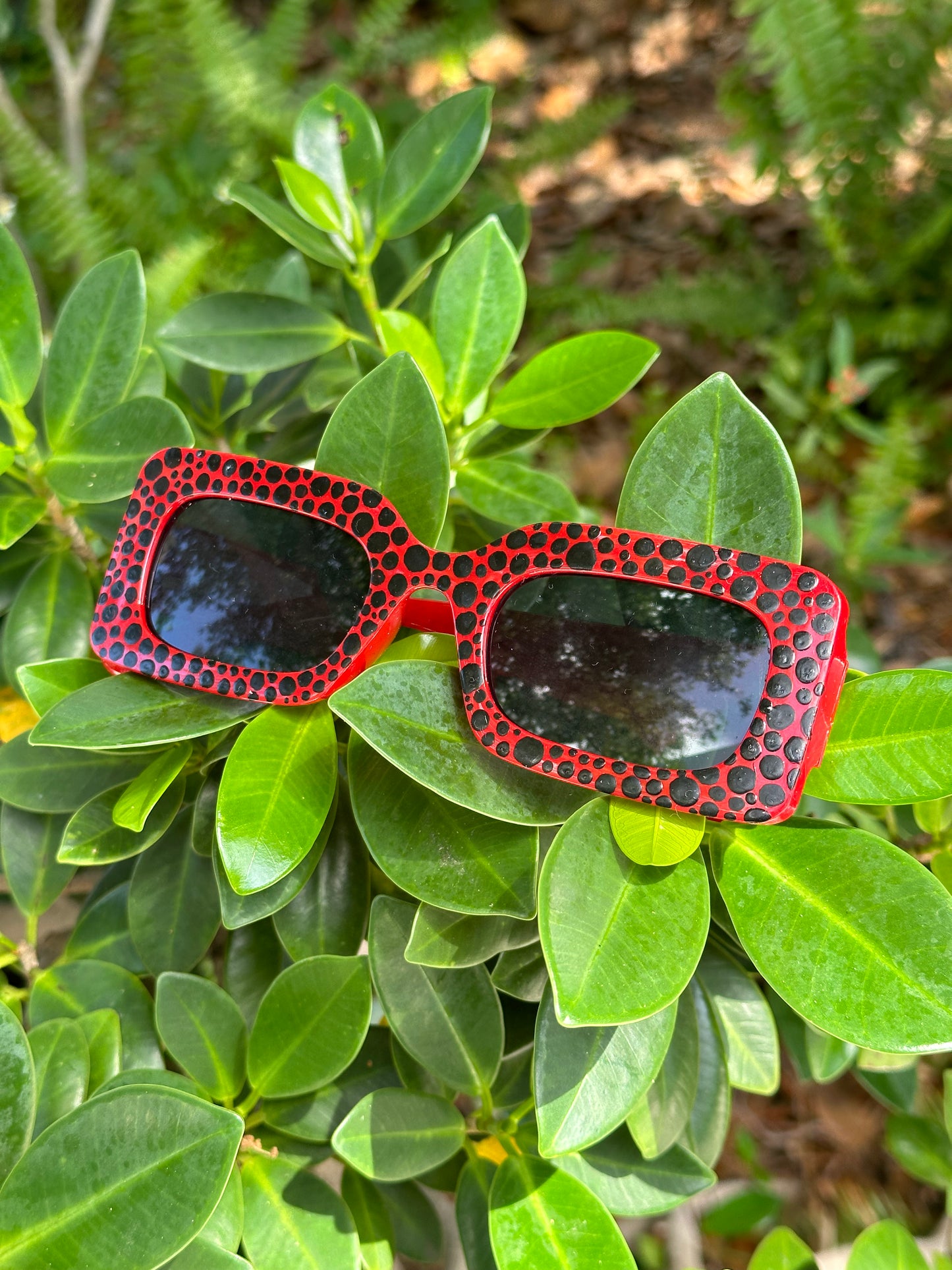 Sunglasses by Rebecca Reed, Single-Tone Custom hand painted
