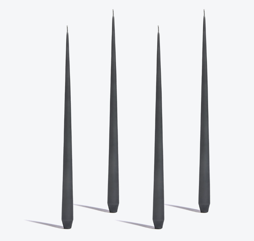 Zaha Hadid Set of 4-42cm Tapered Candles