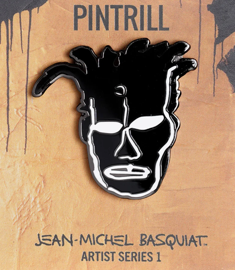 Portrait Pin- JEAN-MICHEL BASQUIAT - PINTRILL