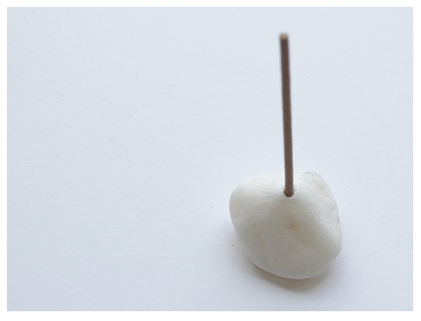 TOKYO KODO - White Stone Incense Holder