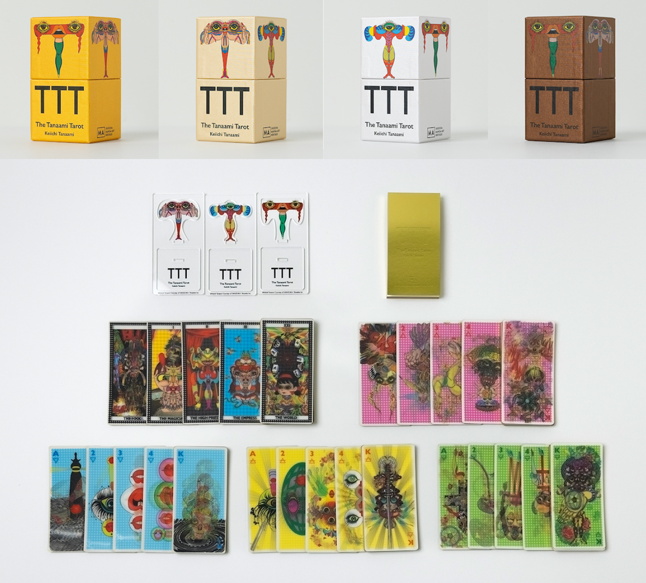 TTT –The Tanaami Tarot Card by Keiichi Tanaami