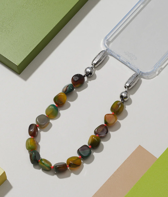 Ossa Large Cut Gemstone Wristlet