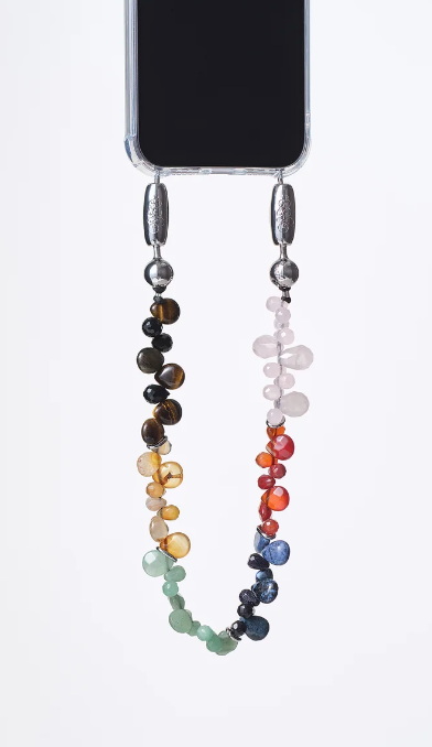 Ossa Faceted Gemstone Wristlet