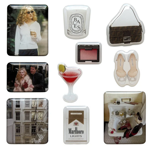 Carrie Bradshaw Glitz Stix Sticker Pack