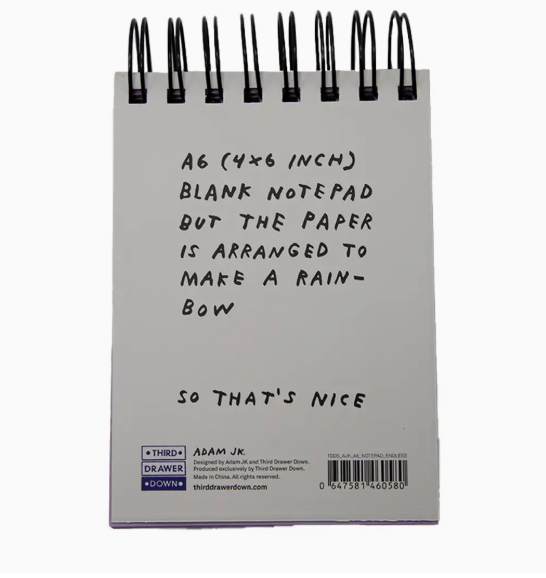 Endless Possibilities Notepad X Adam Jk