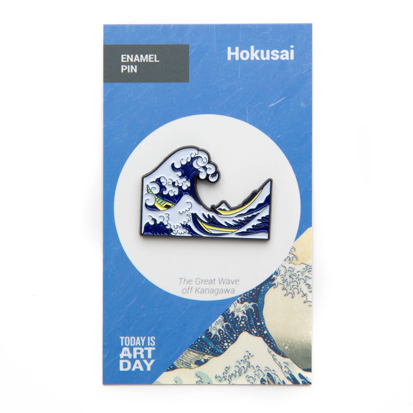 Pin - Great Wave - Hokusai