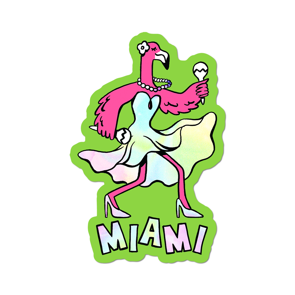 Miami - Die-Cut Sticker