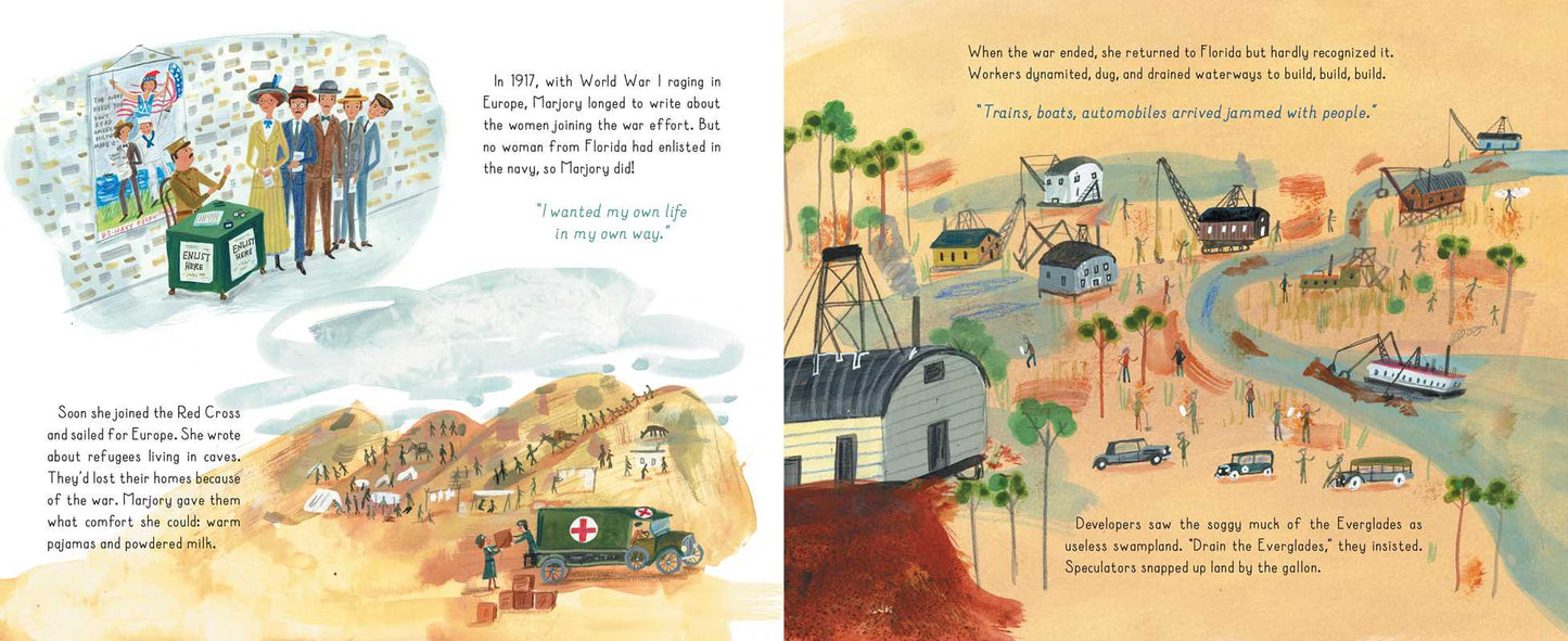 Marjory Saves the Everglades by Sandra Neil Wallace