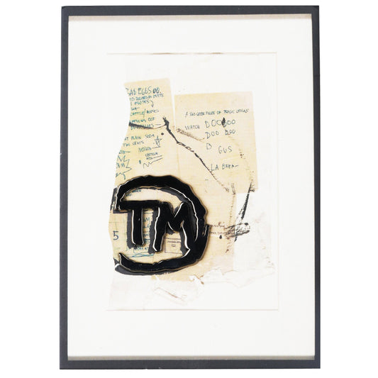 JEAN-MICHEL BASQUIAT - TM Postcard and Pin
