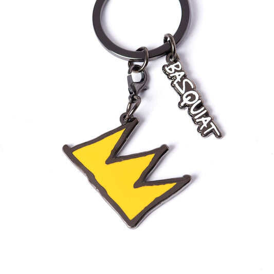 Yellow Crown Keyclip - Basquiat - PINTRILL