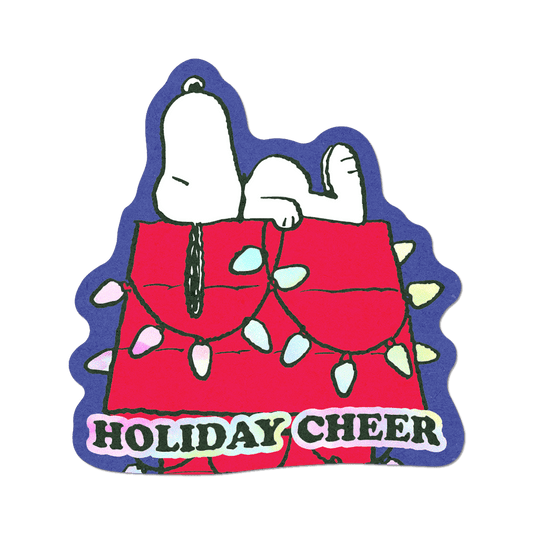 Holiday Cheer by Peanuts (Stocking Stuffer) - Die-Cut Sticker