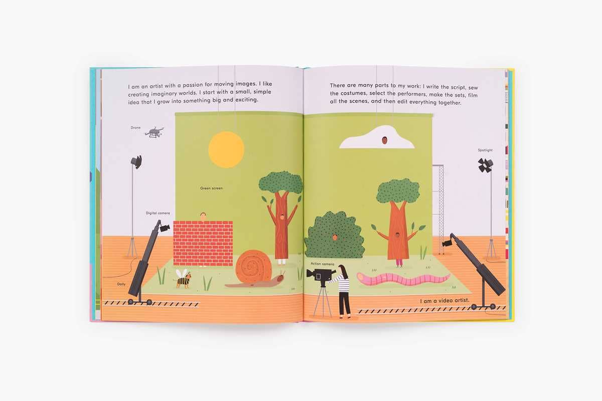 I Am an Artist (Books for Kids, Art for Kids, Art Book) by Doro Globus