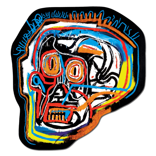 Big Head by Basquiat - Die-Cut Sticker