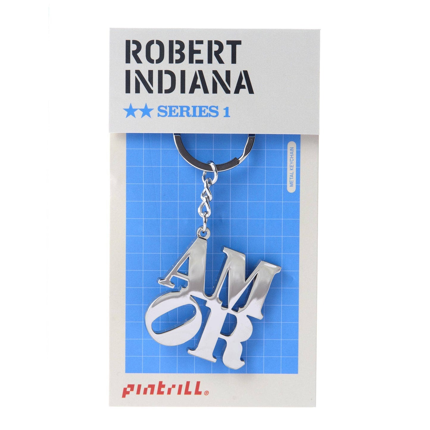 Amor Keychain - Silver