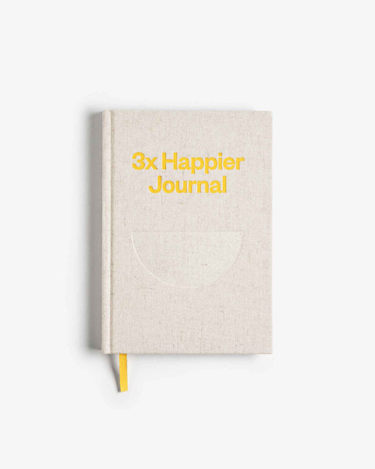 3x Happier Journal - Daily Gratitude Journal - Guided Format