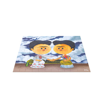 Puzzle - Frida Kahlo - Two Fridas - 96 pcs - Museum Kidz