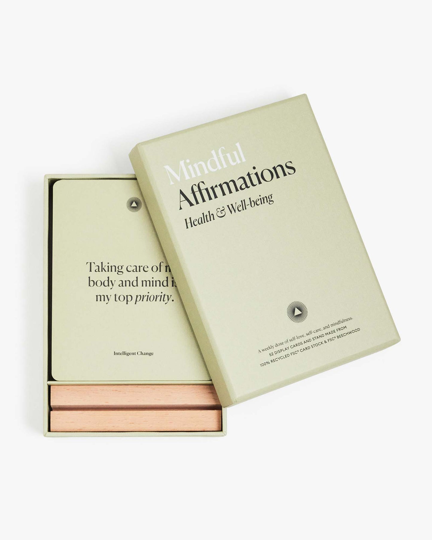 Mindful Affirmations Health & Wellbeing, Display Cards Gift