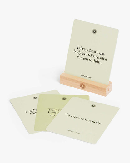 Mindful Affirmations Health & Wellbeing, Display Cards Gift