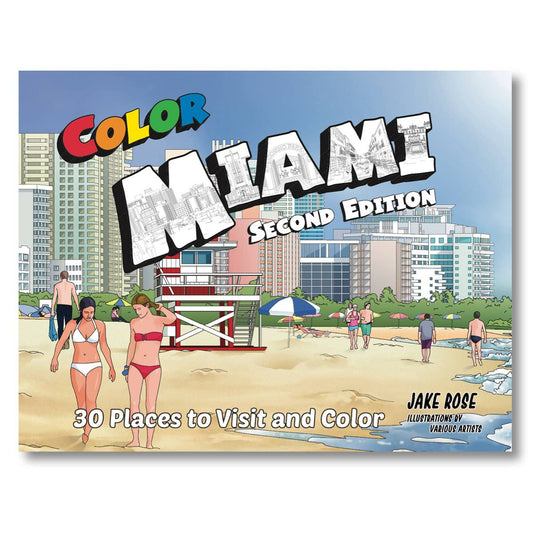 Color Miami Second Edition coloring book