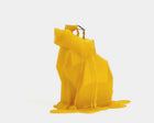pyropet kisa cat candle - yellow