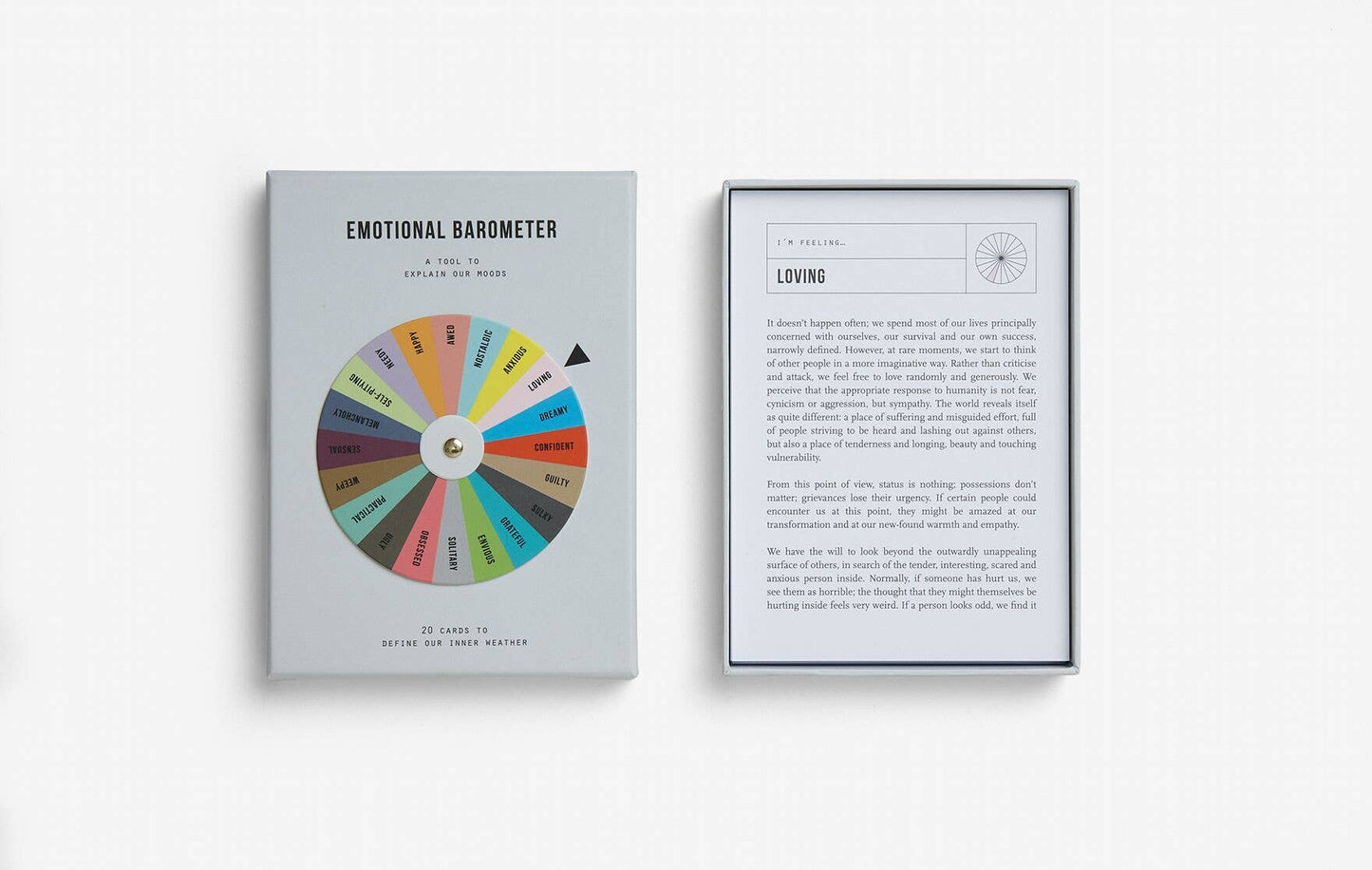 Emotional Barometer, Mood Tracker Cards