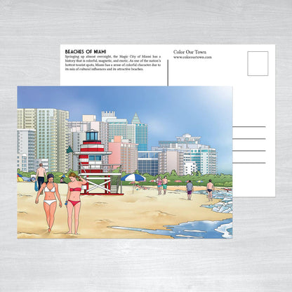 Miami Postcards - Set of 10 unique designs
