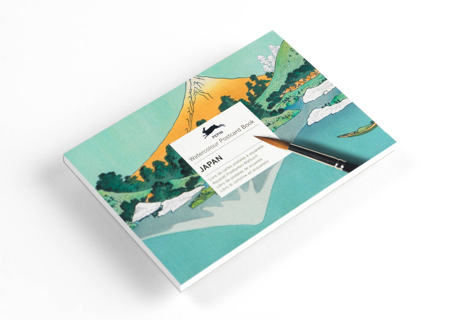 Japan Watercolour Postcard Book