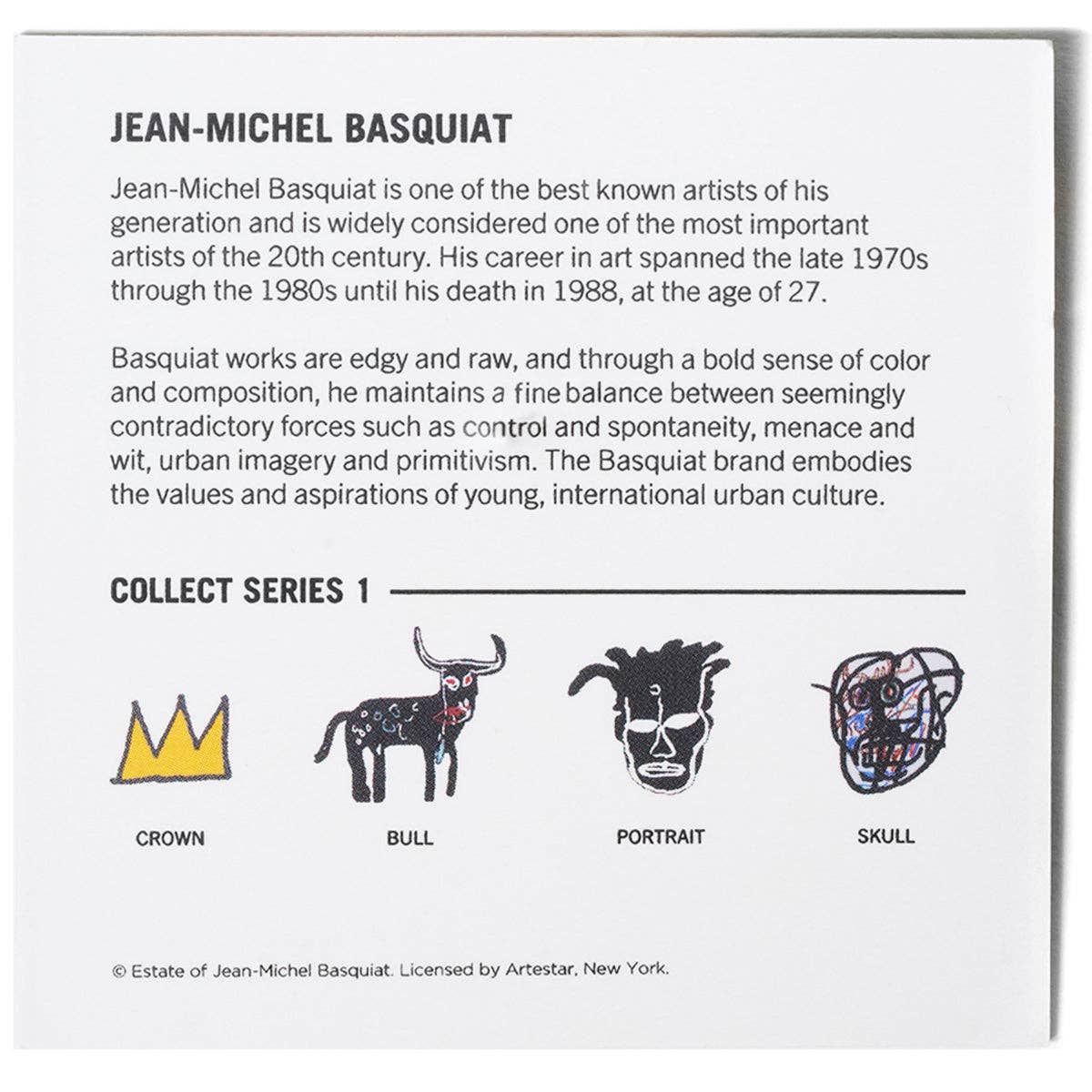 Skull Pin - JEAN-MICHEL BASQUIAT - PINTRILL
