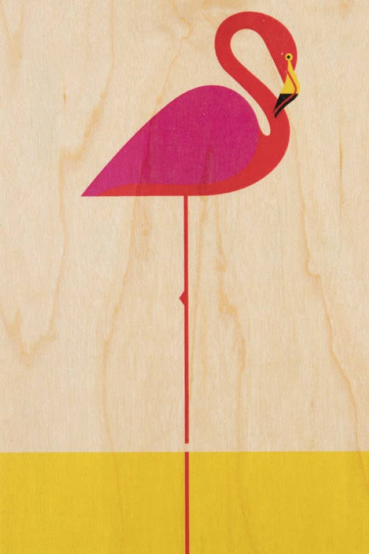 Wood Postcard Miami Miamingo