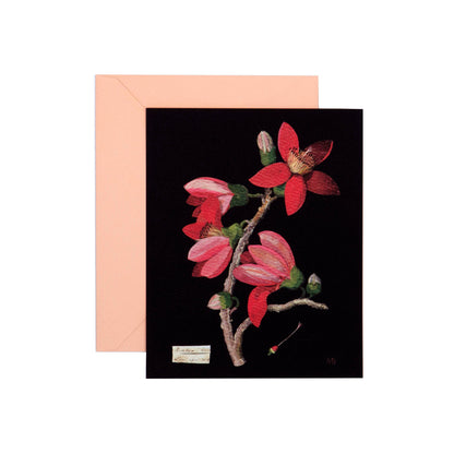 Paper Flowers Cards and Envelopes