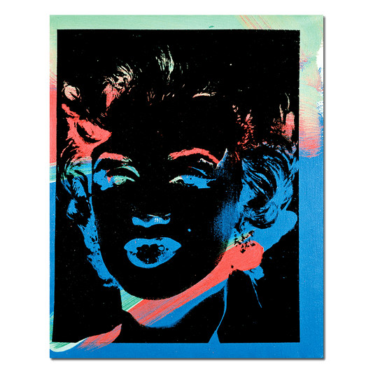Holo Marilyn by Andy Warhol - Die-Cut Sticker