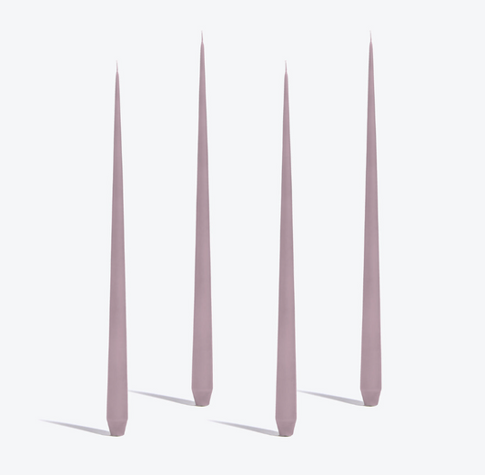 Zaha Hadid Set of 4-42cm Tapered Candles