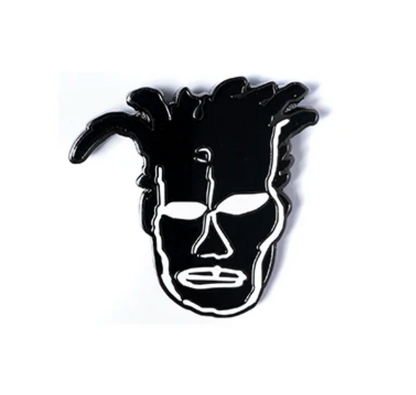 PINTRILL - JEAN-MICHEL BASQUIAT - Portrait Pin