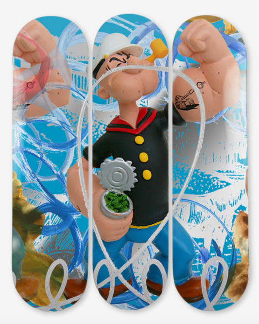 Jeff KOONS Popeye Skateboard