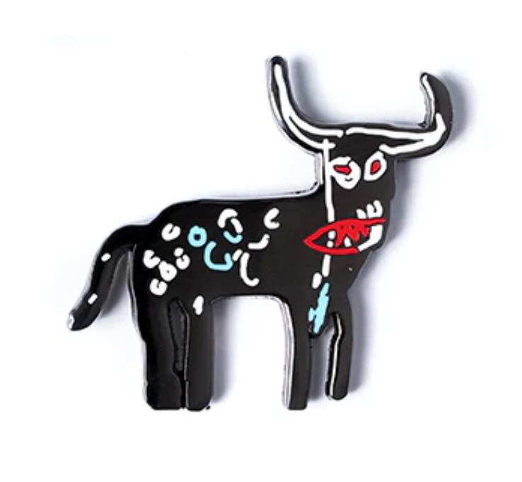 PINTRILL - JEAN-MICHEL BASQUIAT - Bull Pin