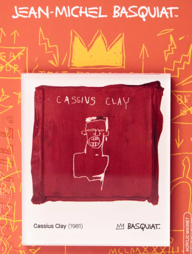 PINTRILL - JEAN-MICHEL BASQUIAT - Cassius Clay Magnet