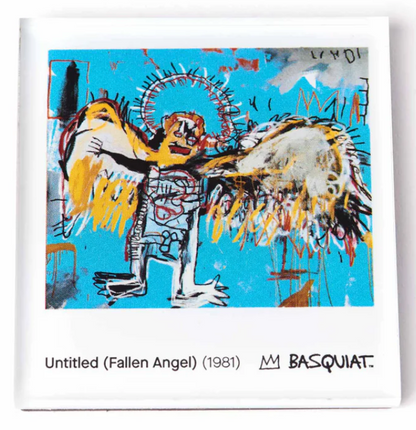 PINTRILL - JEAN-MICHEL BASQUIAT - Fallen Angel Magnet