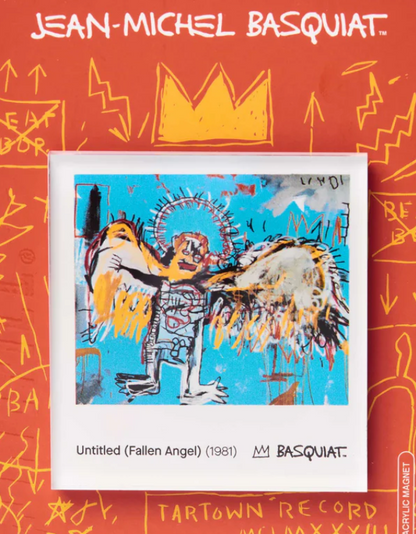 PINTRILL - JEAN-MICHEL BASQUIAT - Fallen Angel Magnet