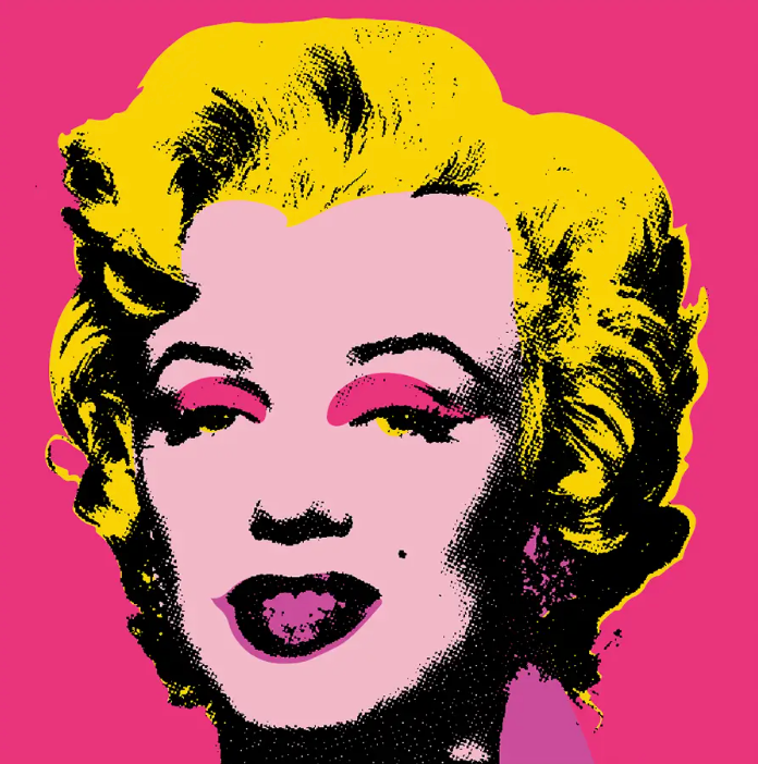 60s Silkscreen by Andy Warhol - Sticker Pack of 3