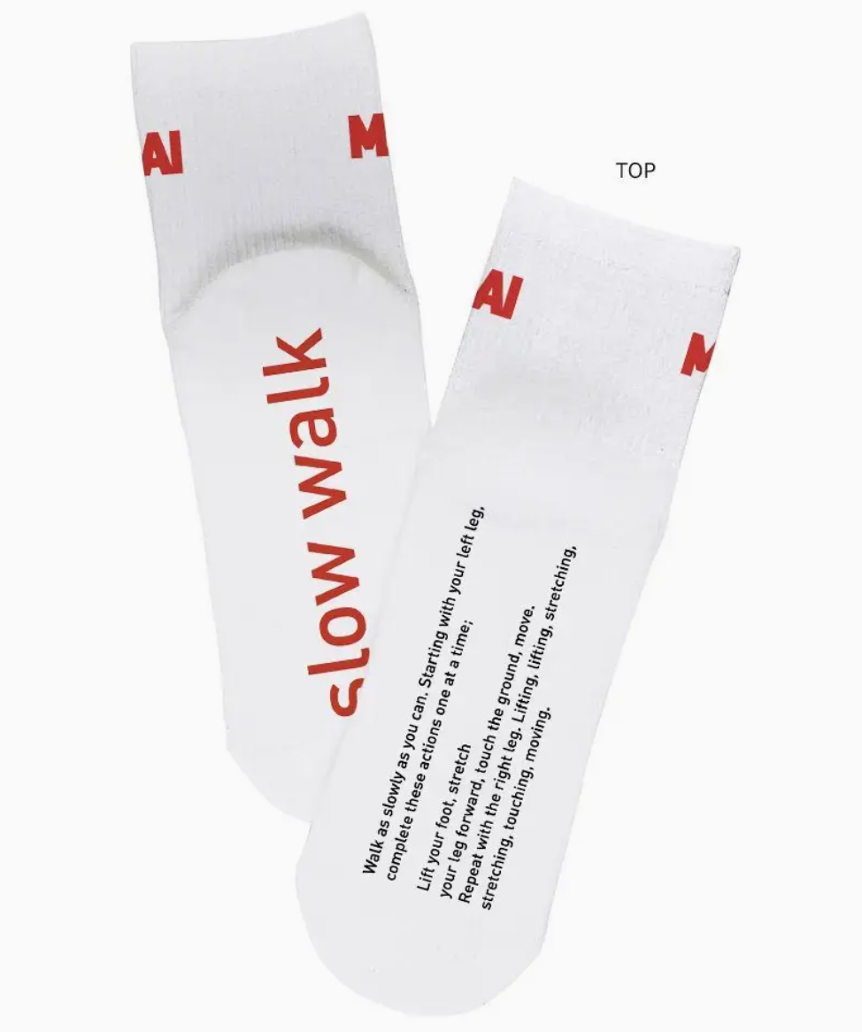 Slow Walk Socks X Marina Abramovic