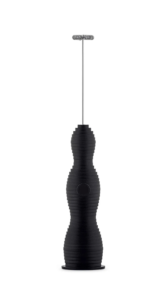 Alessi Pulcina Milk Frother - Black