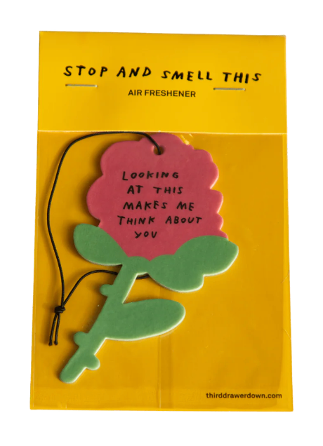 Stop and Smell Air Freshener x Adam JK