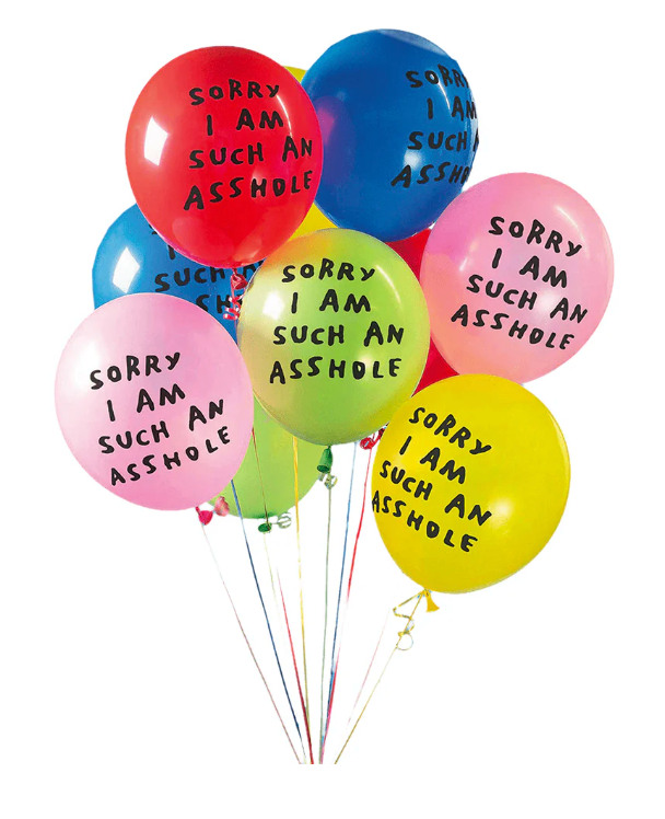 Sorry Balloon Set (Unfortunately Very Useful Balloons) x Adam JK