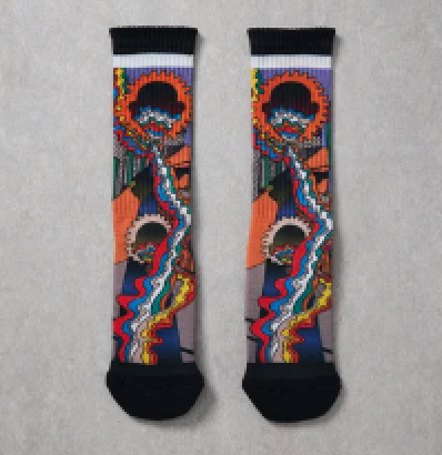 Keiichi Tanaami Socks B